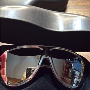 Carrera Black and Silver Sunglasses